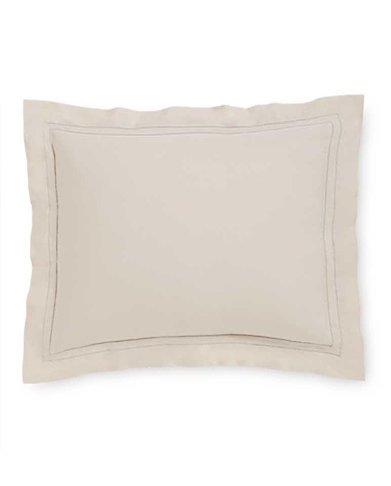 Fig Linens - Finna Bedding Collection by Sferra - Ivory shamq