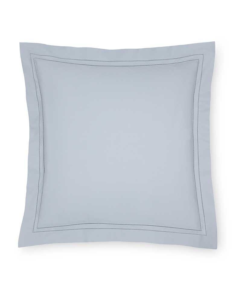 Fig Linens - Finna Bedding Collection by Sferra - Flint gray continental sham