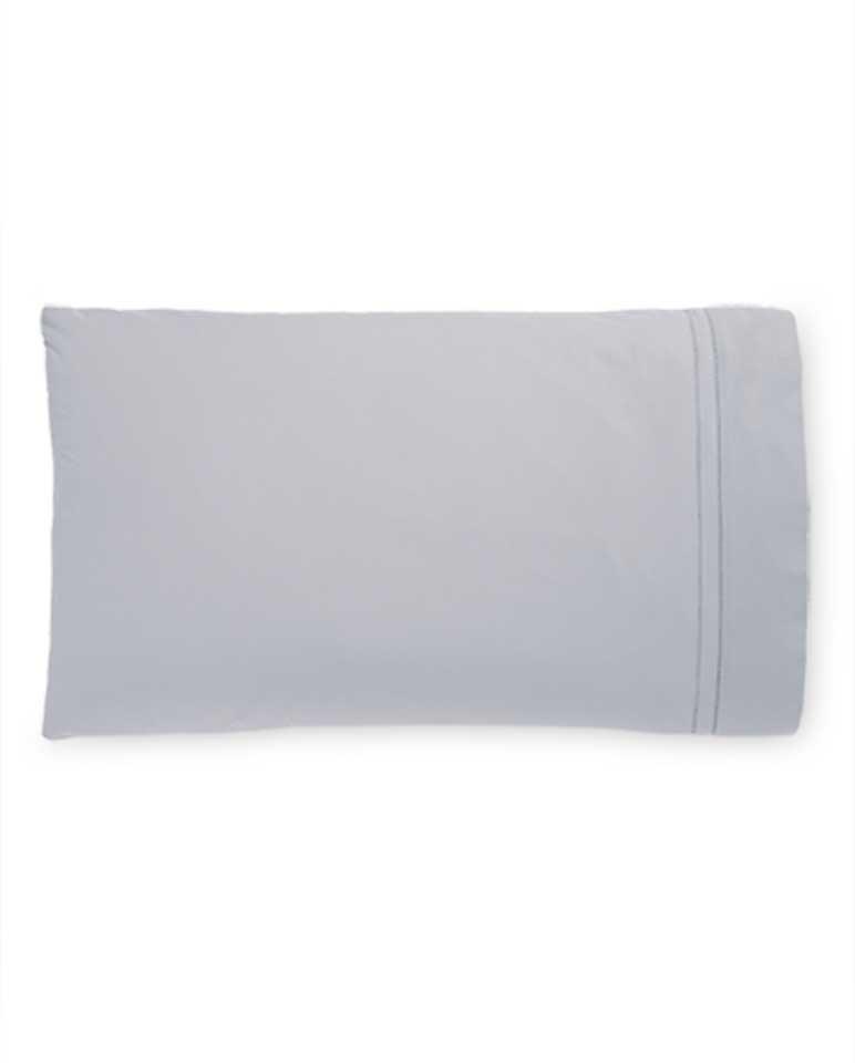 Fig Linens - Finna Bedding Collection by Sferra - Flint gray pillowcase