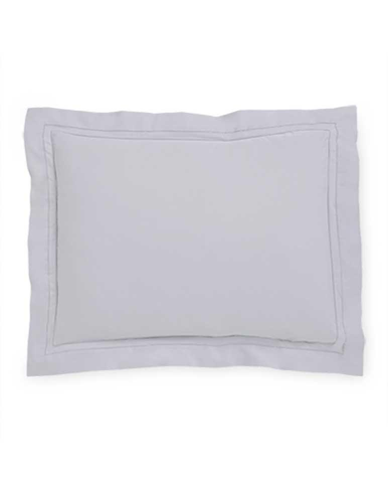 Fig Linens - Finna Bedding Collection by Sferra - Flint gray standard sham