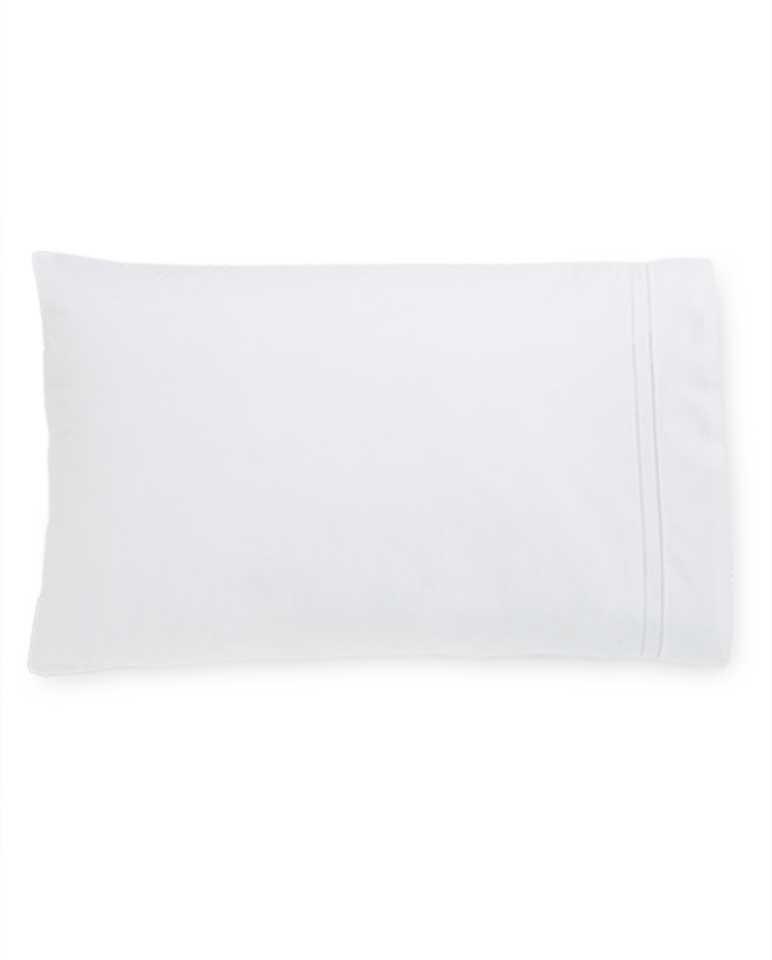Fig Linens - Finna Bedding Collection by Sferra - White pillowcase