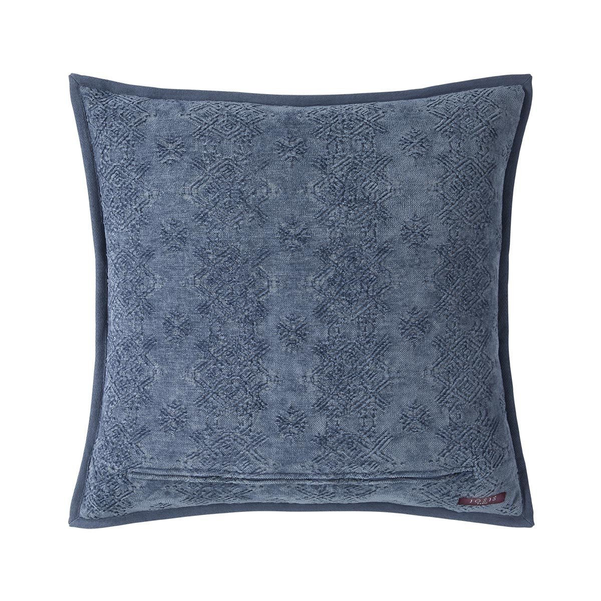 Fig Linens - Syracuse Zinc Decorative Pillow by Iosis - Back