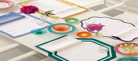 Table Linens for a Summer Tablescape - FIG LINENS AND HOME