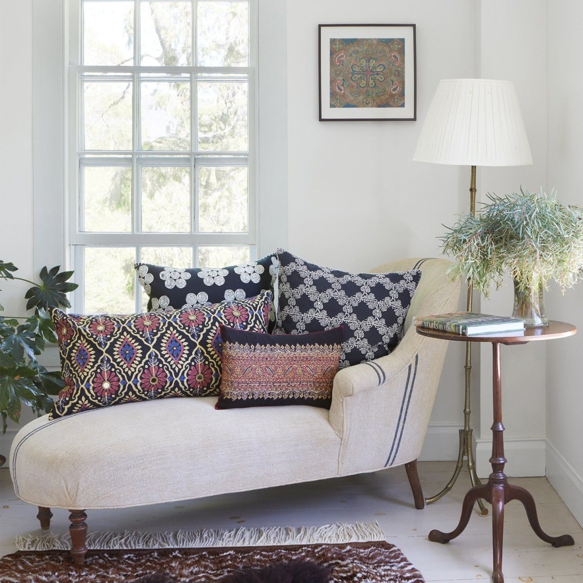 New John Robshaw Decorative Accent Pillows - FIG LINENS AND HOME