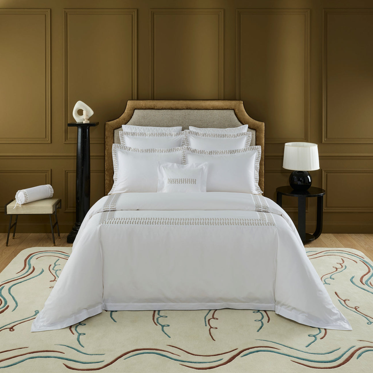Dorian Bedding by Yves Delorme Couture