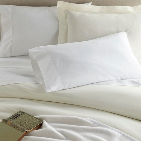 Peacock Alley Lyric Percale Bedding | Cotton Percale Duvet Covers, Sheet Sets and Pillow Shams in Double Hemstitch Lyric
