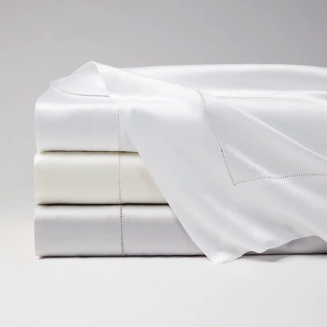 Sferra Giza Sateen Bedding at Fig Linens and Home - Luxurious Giza Cotton Sateen Bed Linens