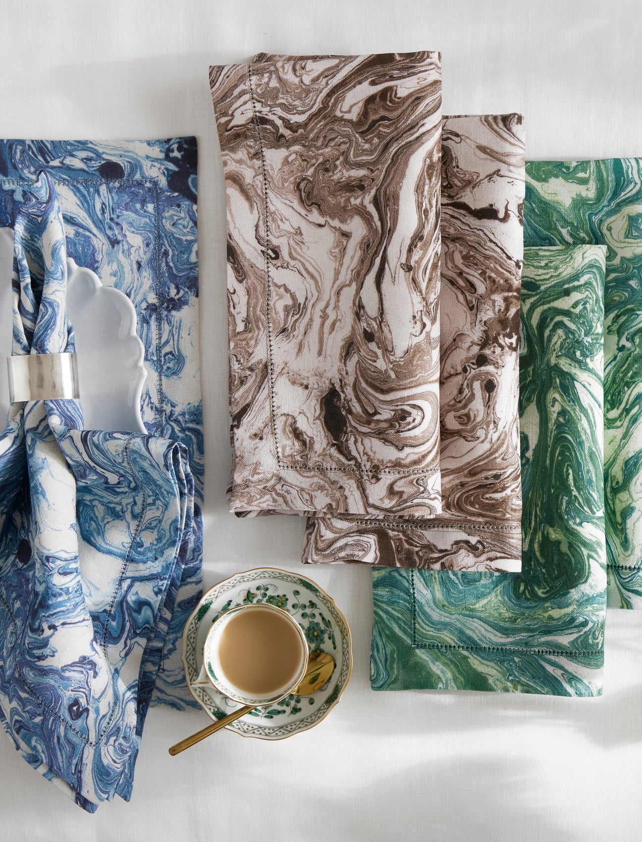 Matouk Schumacher Balthazar Table Linens | Cloth Napkins, Tablecloths, Cocktail Napkins and Table Runners at Fig Linens and Home