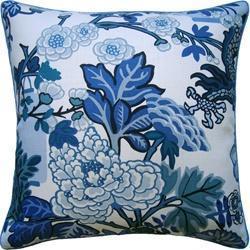 Pillows: Aqua to Navy Blue - FIG LINENS AND HOME