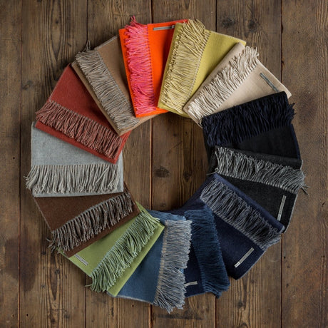 Alicia Adams Alpaca Reversible Throws at Fig Linens and Home
