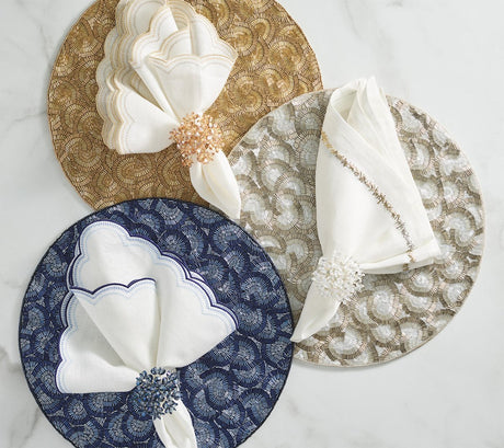 Kim Seybert Lune Table Linens Collection at Fig Linens and Home