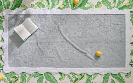 Neptune Beach Towels by Matouk Schumacher at Fig Linens and Home - Lifestyle View 3