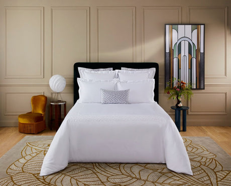 Yves Delorme Festons Collection at Fig Linens and Home - Bedding, Bath, Robes and Decorative Throw Pillows