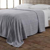 Lavanya Indigo Blanket by John Robshaw at Fig Linens and Home - 1