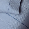 Cinde Navy Organic Sheet Set by John Robshaw at Fig Linens and Home - 1