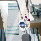 Designers Guild Designers Guild Pompano Cobalt Runner Rug - Cobalt at FIG LINENS AND HOME - 2