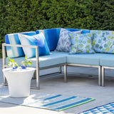 Designers Guild Designers Guild Pompano Cobalt Runner Rug - Cobalt at FIG LINENS AND HOME - 3