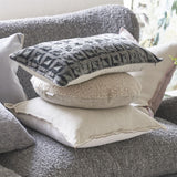 Designers Guild  Stack of Brera Lino Cameo & Parchment Decorative Pillow