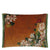 Fleurs d artistes Velours - Terracotta - Cushion - 18" X 24"