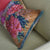 Fleurs d artistes Velours - Terracotta - Cushion - 18" X 24" - front of cushion