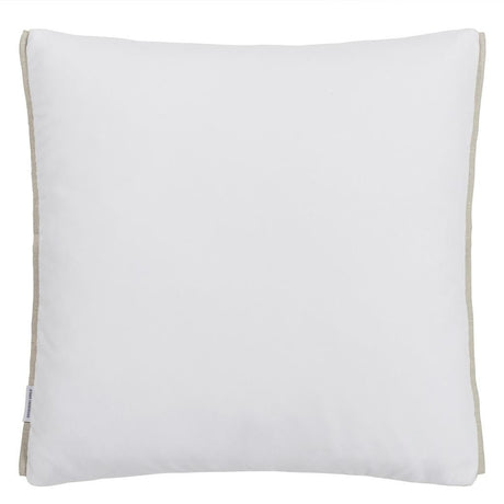 Designers Guild Marquise Chalk Velvet Cushion at Fig Linens and Home - 7