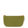 Designers Guild Brera Lino Moss Small Toiletry Bag at Fig Linens and Home - 9