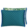 Designers Guild Tarakan Emerald Outdoor Decorative Pillow at Fig Linens and Home - 85