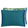 Designers Guild Tarakan Emerald Outdoor Decorative Pillow at Fig Linens and Home - 85