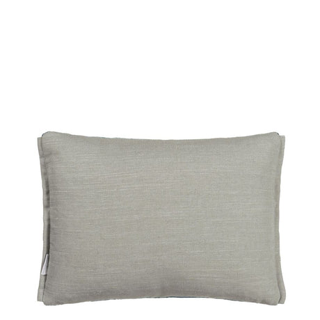 Designers Guild Mazarin Teal Velvet Decorative Pillow at Fig Linens and Home - 5