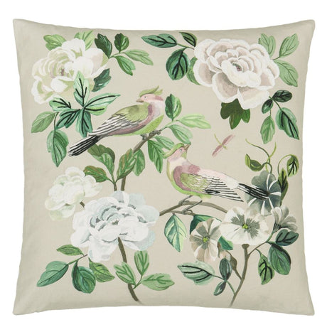 Designers Guild Miraflores Cameo Cotton Decorative Pillow at Fig Linens and Home - 111