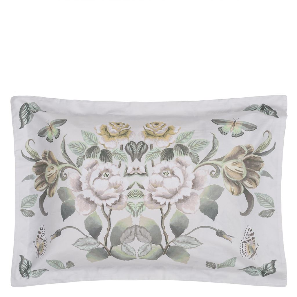 Designers Guild Eleonora Cameo Queen Shams - Set of 2 at Fig Linens and Home