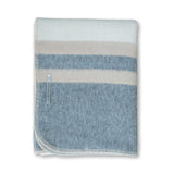 Field Throw Blanket in Ivory / Light Grey / Beige | Alicia Adams Alpaca at Fig Linens and Home