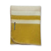 Field Throw Blanket in Beige / French Yellow / Ivory | Alicia Adams Alpaca at Fig Linens and Home