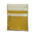 Field Throw Blanket in Beige / French Yellow / Ivory | Alicia Adams Alpaca at Fig Linens and Home