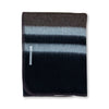Field Throw Blanket in Chocolate / Black / Dark Grey | Alicia Adams Alpaca at Fig Linens and Home