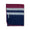 Field Throw Blanket in Bordeaux / Navy / Light Grey | Alicia Adams Alpaca at Fig Linens and Home