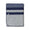 Field Throw Blanket in Denim Blue / Light Grey / Navy | Alicia Adams Alpaca at Fig Linens and Home