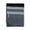Field Throw Blanket in Black / Charcoal / Light Grey | Alicia Adams Alpaca at Fig Linens and Home