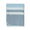 Field Throw Blanket in Light Blue / Light Grey / Ivory | Alicia Adams Alpaca at Fig Linens and Home
