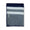 Field Throw Blanket in Navy / Dark Grey / Ivory | Alicia Adams Alpaca at Fig Linens and Home