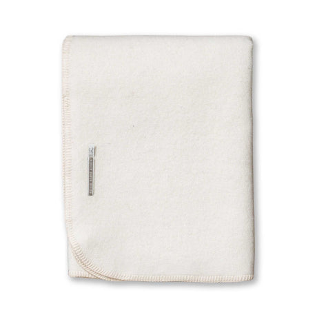 Field Throw Blanket in Ivory | Alicia Adams Alpaca at Fig Linens and Home