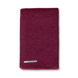 Field Throw Blanket in Bordeaux | Alicia Adams Alpaca at Fig Linens and Home