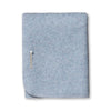 Field Throw Blanket in Chambray | Alicia Adams Alpaca at Fig Linens and Home