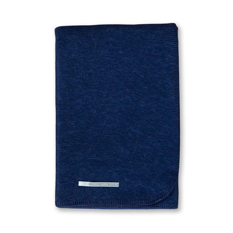 Field Throw Blanket in Navy | Alicia Adams Alpaca at Fig Linens and Home