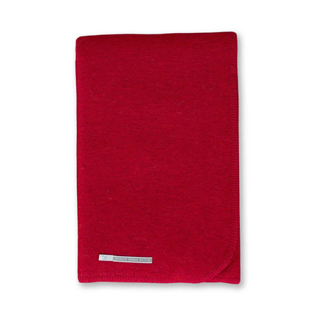 Field Throw Blanket in Scarlet | Alicia Adams Alpaca at Fig Linens and Home