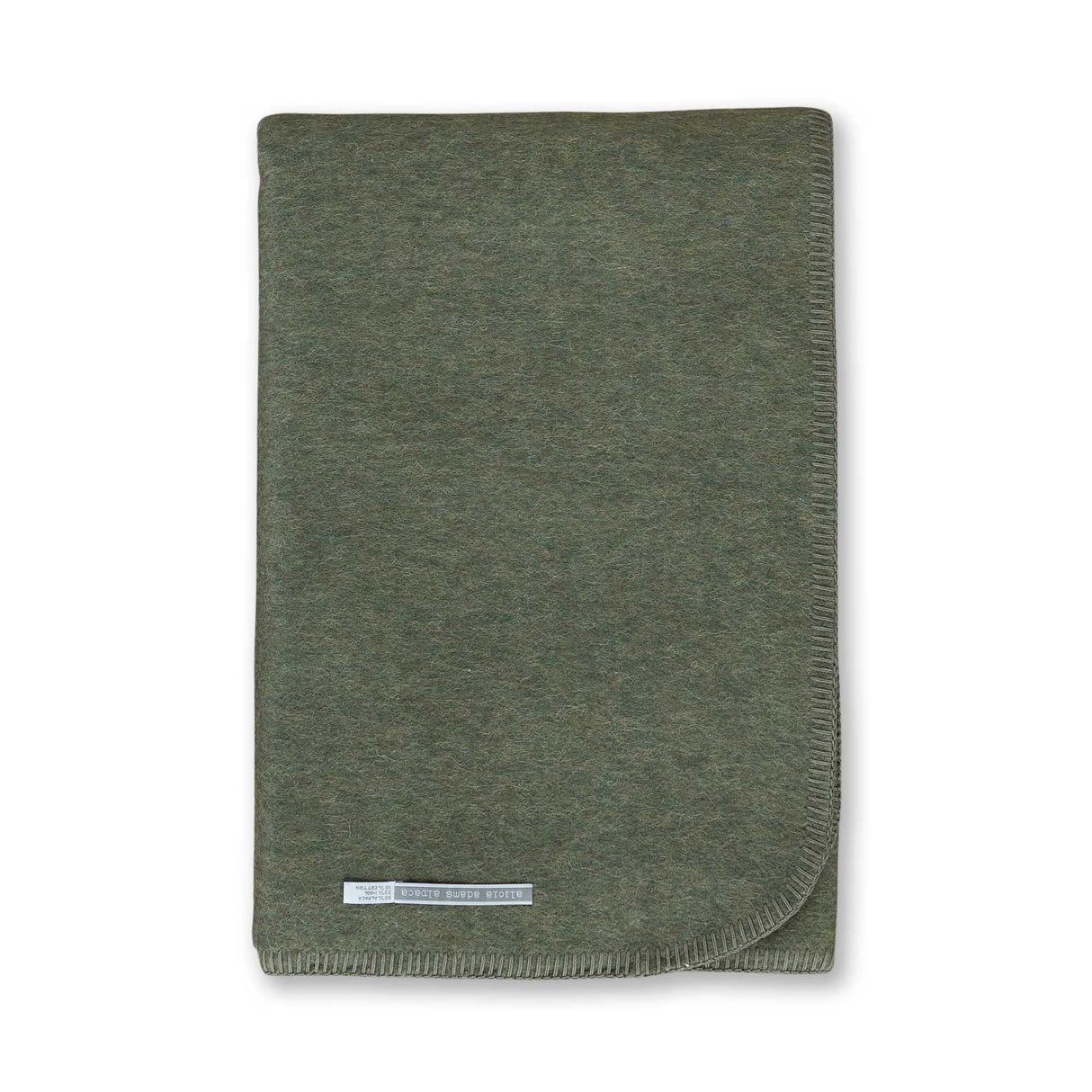 Field Throw Blanket in Forest Green | Alicia Adams Alpaca at Fig Linens and Home
