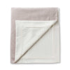 Alicia Adams Alpaca Hudson Bed Blanket at Fig Linens and Home in Ivory and Light Taupe