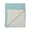 Alicia Adams Alpaca Hudson Bed Blanket at Fig Linens and Home in Aqua and Ivory