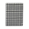 Alicia Adams Alpaca Aberdeen Throw - Dark Grey and Charcoal at Fig Linens and Home