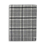 Alicia Adams Alpaca Aberdeen Throw - Dark Grey and Charcoal at Fig Linens and Home
